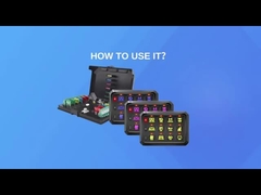 4 Gang Ford Panneau de commutation à travers le système de commande de circuit système de relais et essuyer des lumières Rocker commutateur