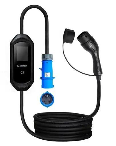 Type 2 de stations de recharge à la maison d'OEM EV boîte murale de chargeur de voiture électrique 16A