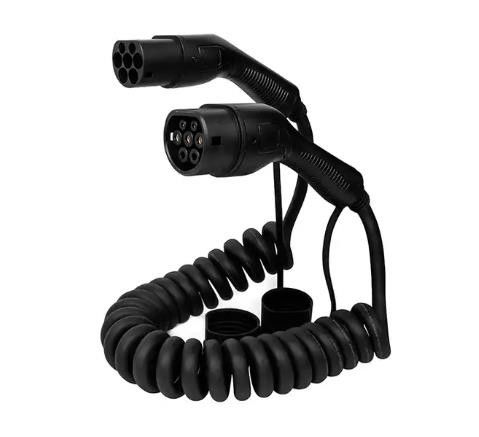 Type 2 EV d'OEM/ODM chargeant le câble d'extension portatif 16A 3 phases