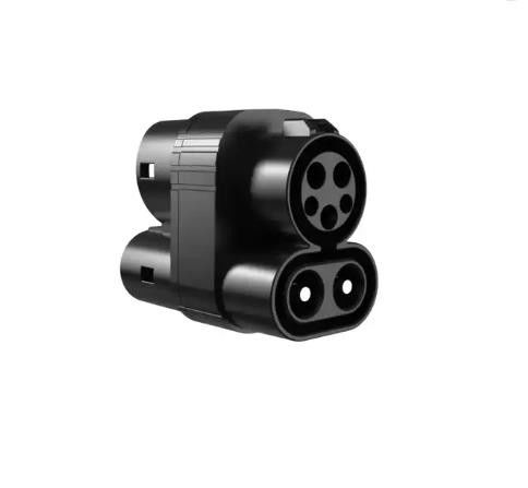 Adaptateur de chargeur de véhicule électrique 150A IP67 CCS1 à CCS2 et CCS2 à CCS1 Adaptateur de courant continu 150A