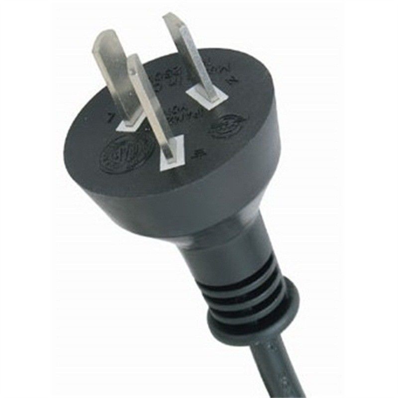 OEM Australiens câbles d'alimentation en courant alternatif PVC isolé câble d'extension SAA de 0,75 mm