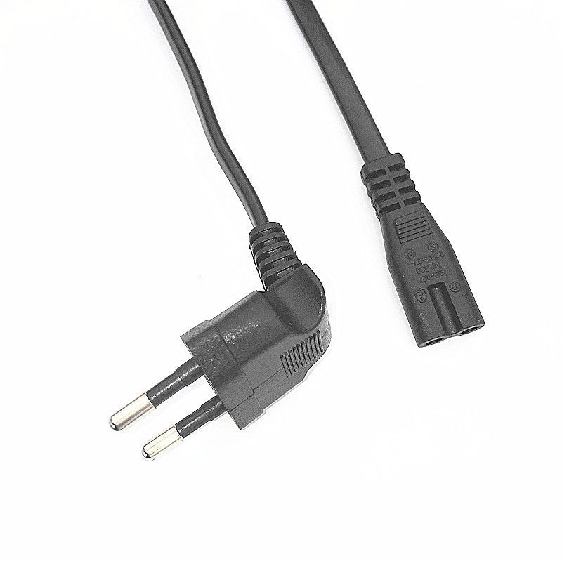 Black America Cordon d'alimentation 1,5 m Câble d'alimentation pour ordinateur portable à 3 broches