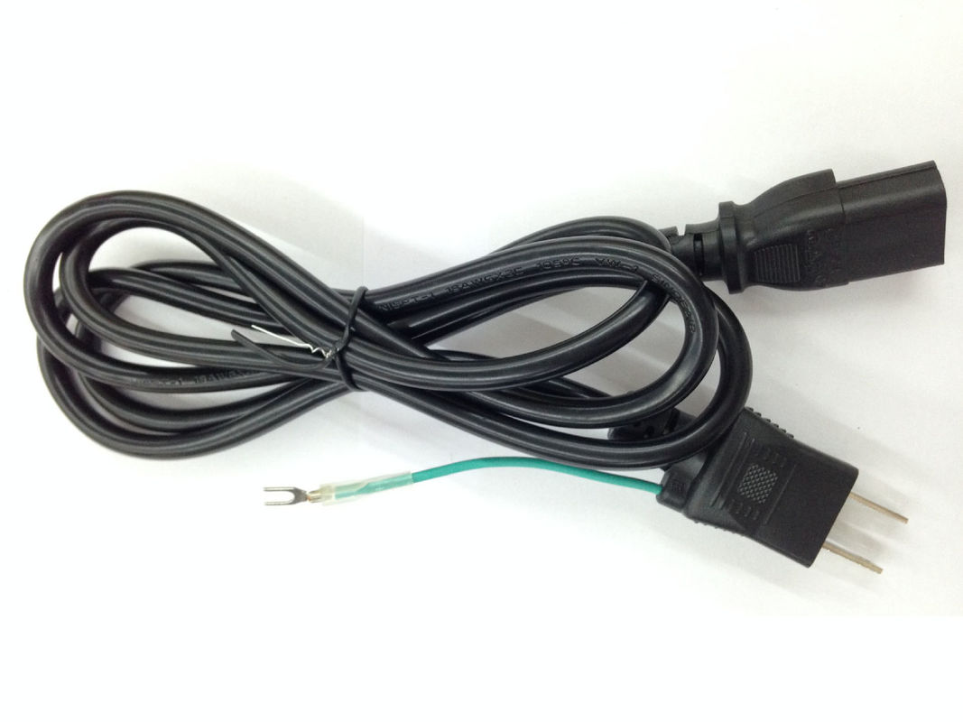 Cordons d'alimentation internationaux de 6 pieds, cordons d'alimentation japonais à 2 broches 125V