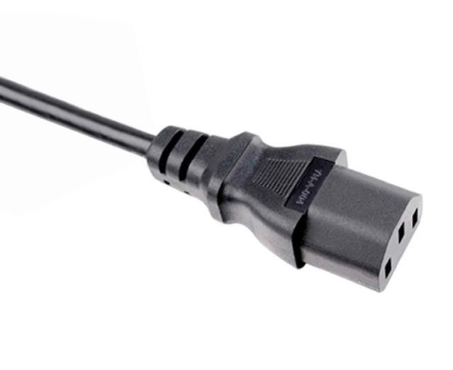 le courant alternatif de 300V Japon attache trois l'A.W.G. du cable électrique d'extension de noyaux de la prise 3 18