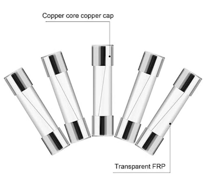Support en verre intégré du fusible 250VAC à vis pour le matériel médical