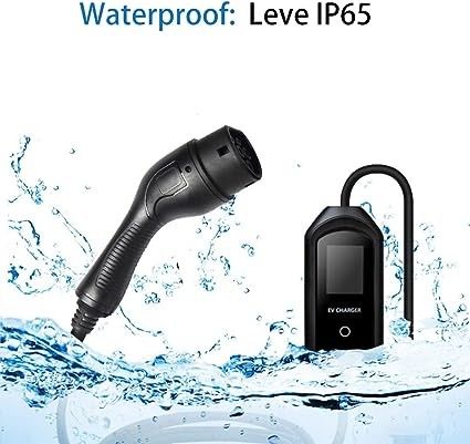 GBT 200-250V Niveau 2 3.5KW 7KW chargeur rapide portable étanche à la poussière 5M 7M 10M câble
