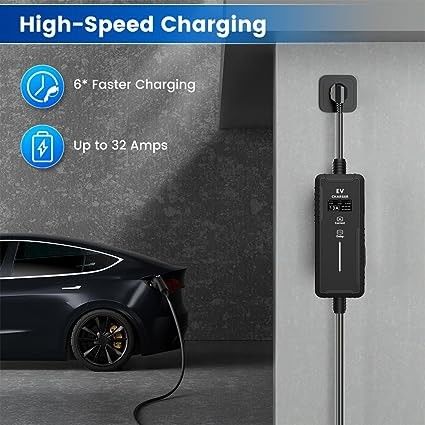 3.5KW 16A 7KW 32A Connecteur d'applications domestiques Chargeur électrique pour voiture Type 2 Ac Ev Chargeur portable