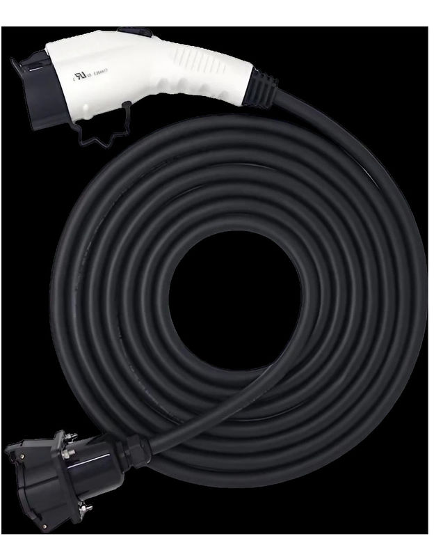 type 2 de câble de remplissage portatif d'EV de câble de chargeur de voiture électrique 16A/32A