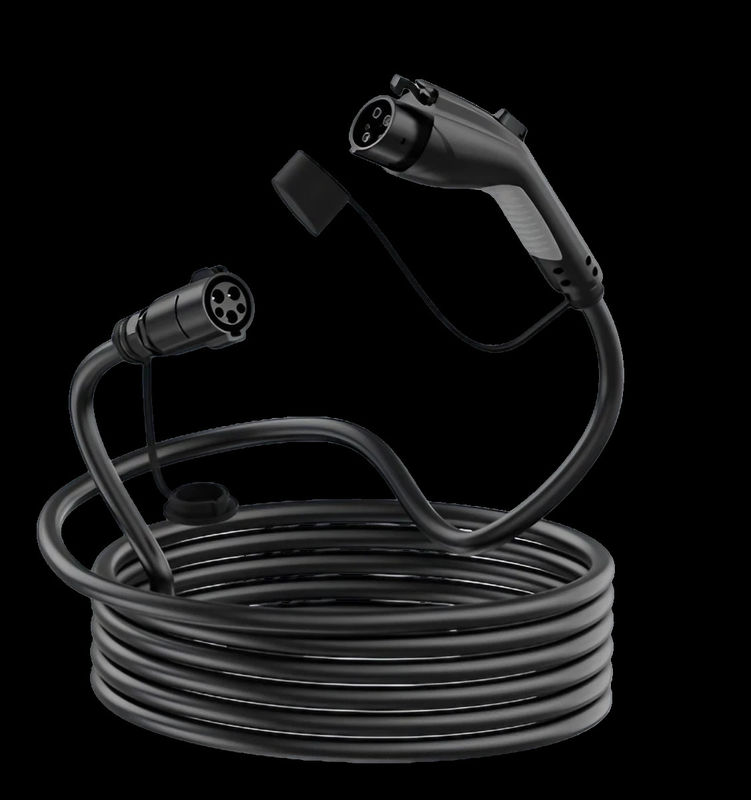 type 2 de câble de remplissage portatif d'EV de câble de chargeur de voiture électrique 16A/32A