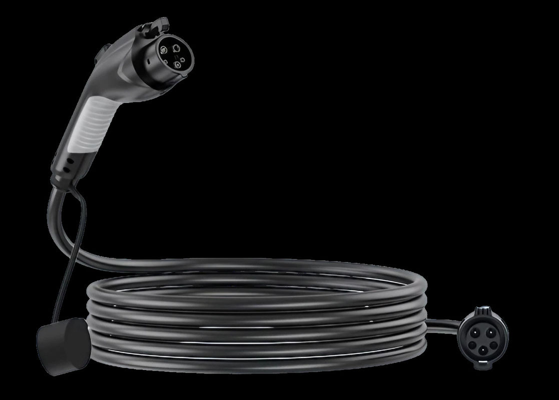 type 2 de câble de remplissage portatif d'EV de câble de chargeur de voiture électrique 16A/32A