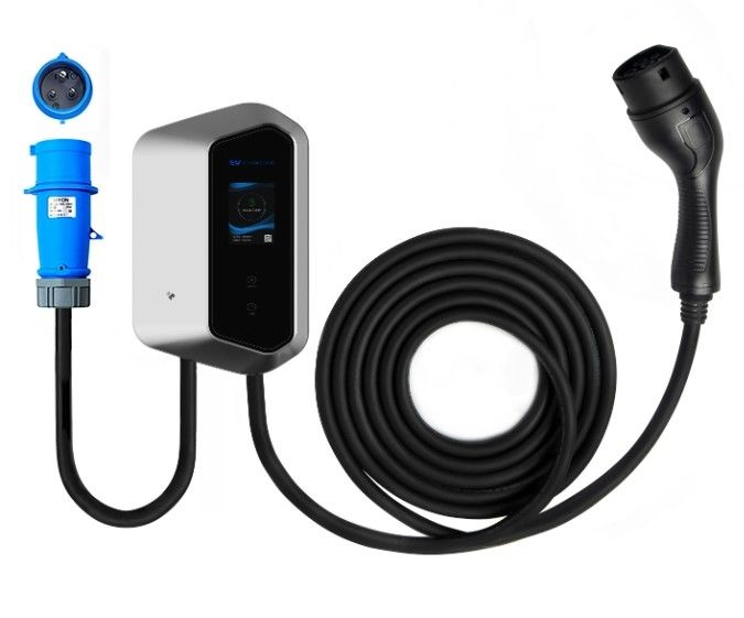 Type 2 AC 16A 32A Station de recharge rapide pour voiture électrique 250-480v