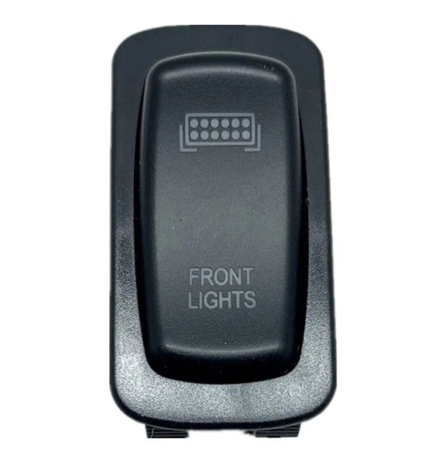 Commutateur de roulement de voiture de style Carling 12v 20a 24v 10a Couverture rouge Lampe à LED rouge Panneau de bord Avertissement d'urgence de danger