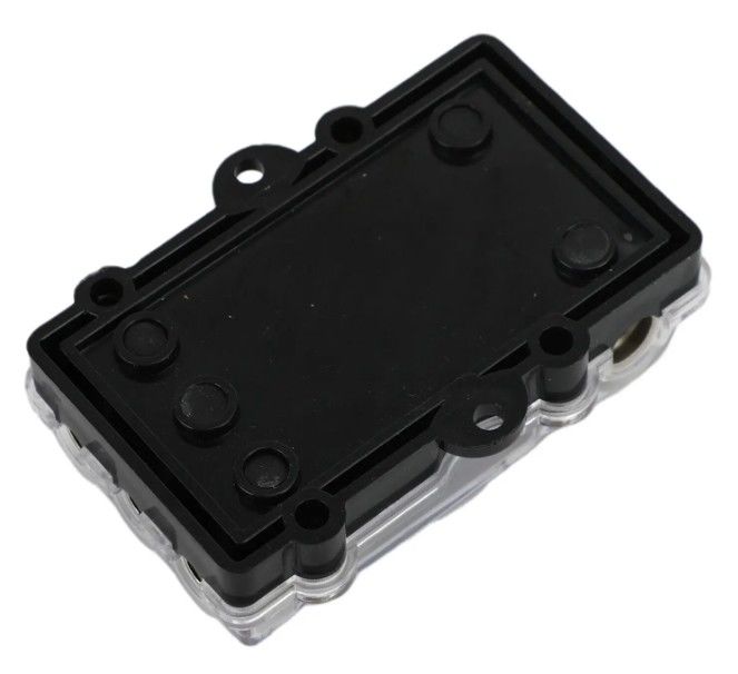 3 voies de voiture Mini ANL Blade Fuse Holder Stéréo Audio Power Distribution Block 60 Amp Fuse Holder Panneau monté