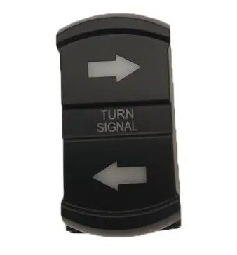 Icon de bricolage personnalisé de nouveau style DC 12V 7Pin ON-OFF LED Blue Light Turn Signal Rocker Commutateur pour voiture 4X4 camions de bateau