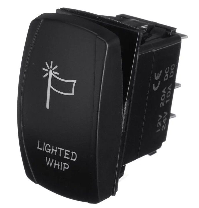 12V 24V Oem Symbole personnalisé Marine Led étanche 24 Volt Marine 4 Pin 5Pin Onoffon Rocker Switch