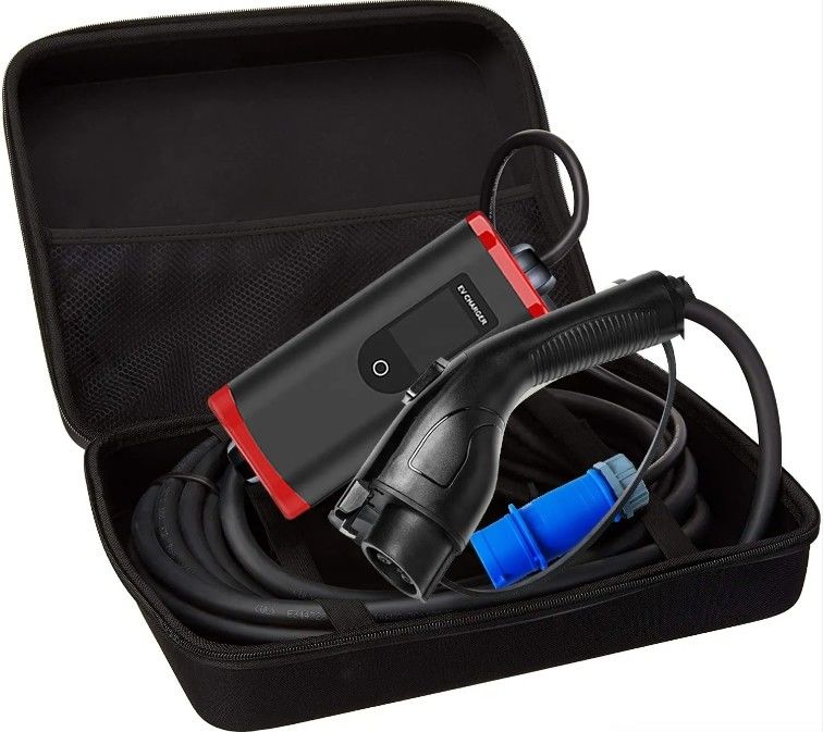 IP65 16A-40A personnalisé réglable SAE J1772 Type 1 Chargeur de voiture portable