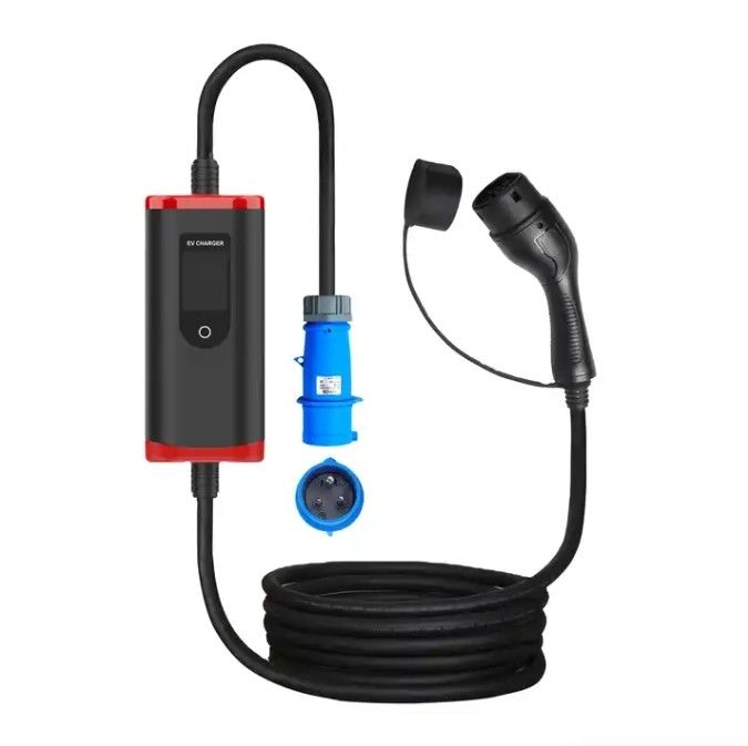 IP65 16A-40A personnalisé réglable SAE J1772 Type 1 Chargeur de voiture portable