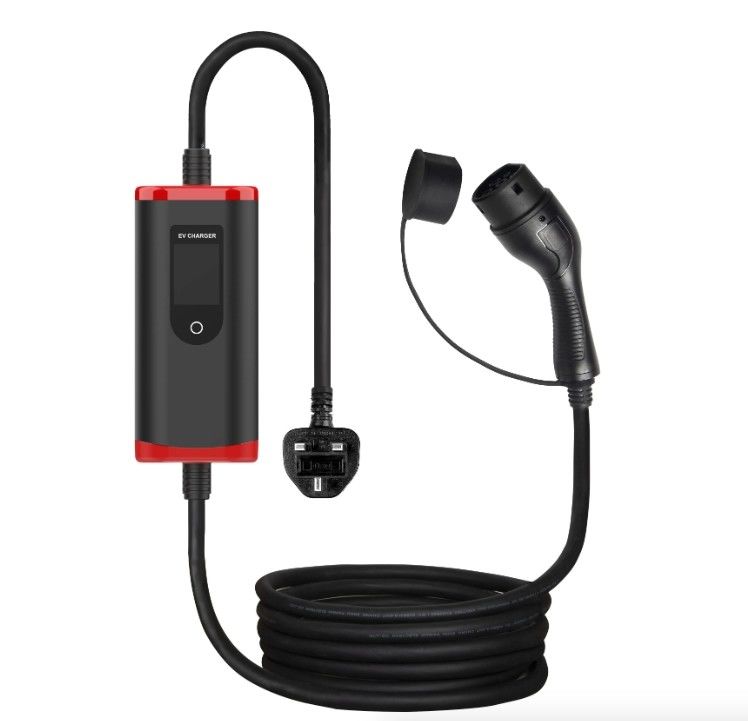 Station de recharge de voiture électrique 32A 7Kw TYPE 2 Ev Chargeur portable avec écran réglable