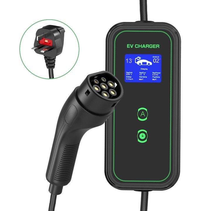 3.5KW 7KW 11KW prise standard européenne de type 2 câble de recharge AC portable pour la maison chargeur portable de véhicule électrique 7KW Tpe Jacket