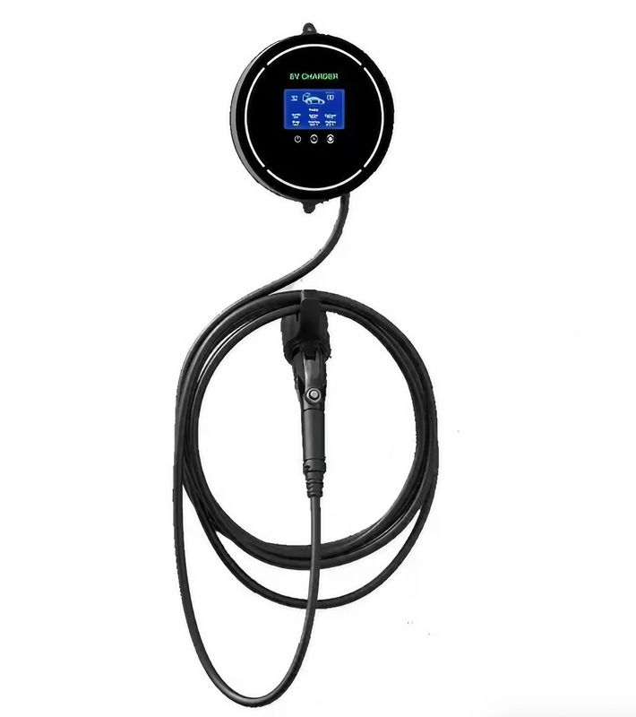 Type 1 J1772 Utilisation à domicile Utilisation commerciale Chargeur électrique 32A 7KW Niveau 2 Chargeur EVSE Wallbox Station Chargeur EV Chargeur