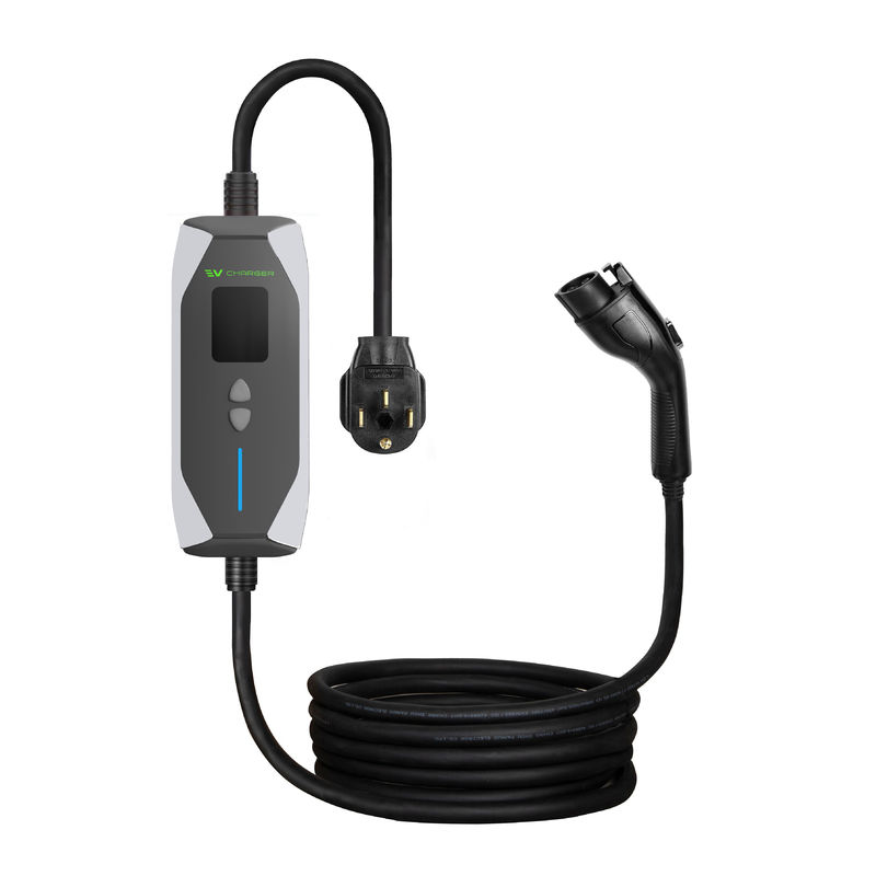 Chargeur portatif du secours EV 7KW type 0,96 pouces chargeur de la nouvelle énergie EV de 2