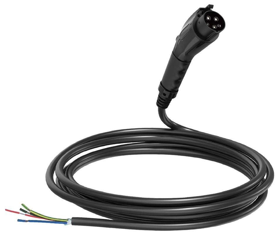 48A courant 11kw Type1 J1772 câble de charge portable de véhicule électrique de niveau 2 J1772 câble de charge de voiture