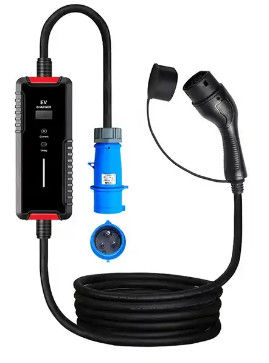 3.5KW 16A 7KW 32A Connecteur d'applications domestiques Chargeur électrique pour voiture Type 2 Ac Ev Chargeur portable