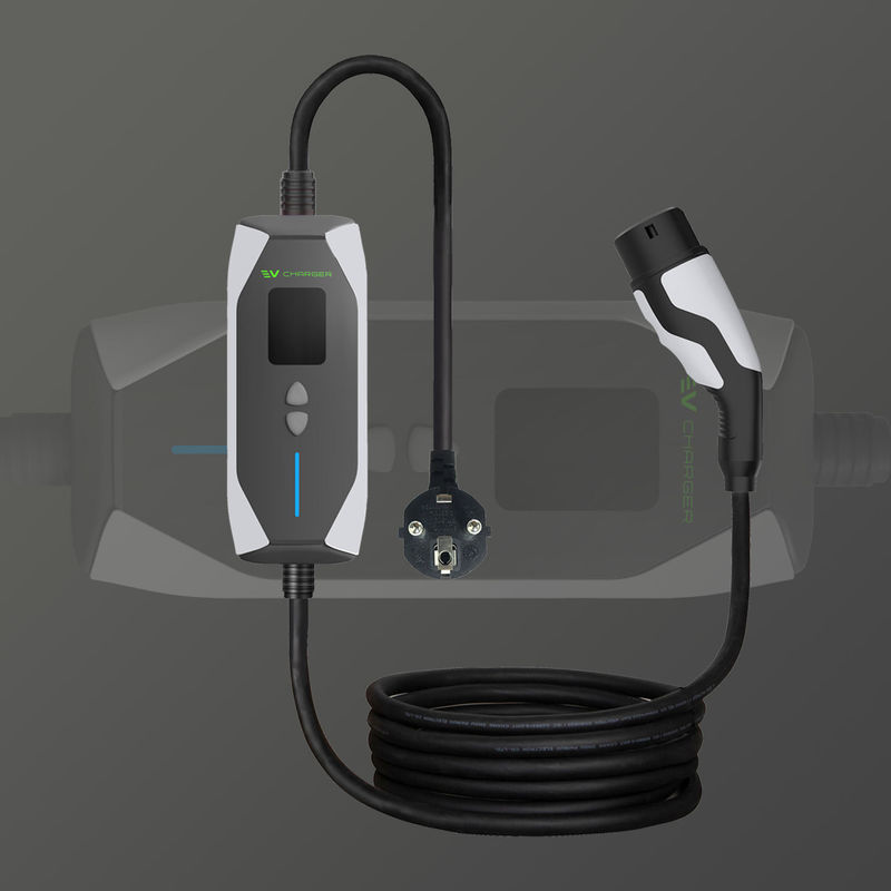 16A 3.5KW 32A 7KW Portable EV 240V TYPE 2 Chargeur portable de niveau 2 pour voiture électrique