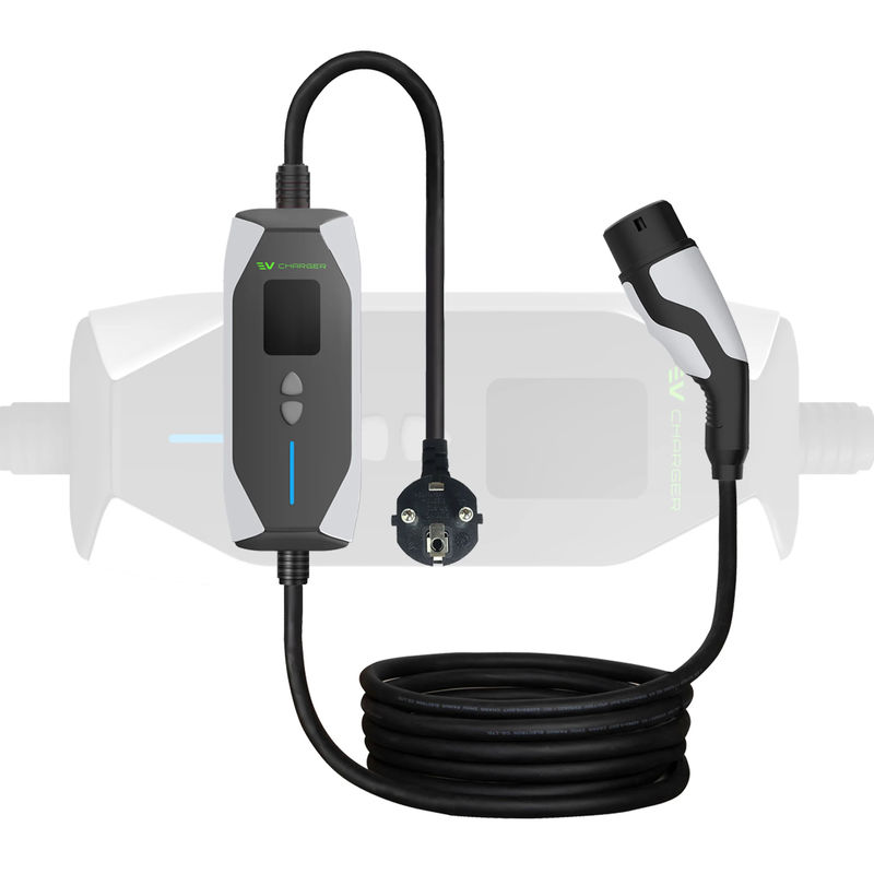 16A 3.5KW 32A 7KW Portable EV 240V TYPE 2 Chargeur portable de niveau 2 pour voiture électrique