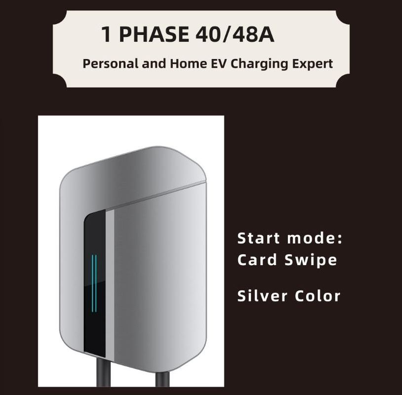 OEM ODM 9KW 11KW Type 1 Pour Tesla NACS EV Smart APP Station de recharge automobile EV à domicile