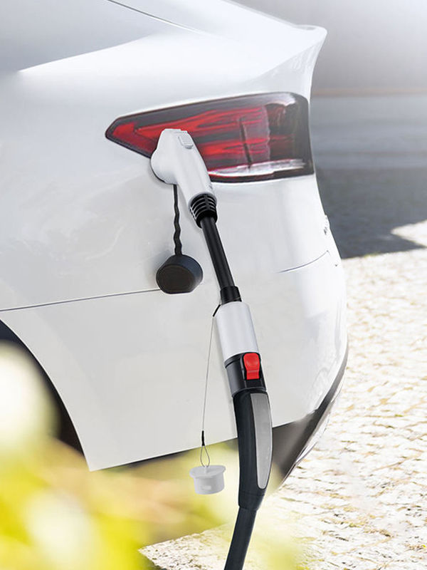 Sécurité portable 60A 250V Adaptateur de chargeur Tesla à type1 EV avec câble pour chargeur de voiture électrique