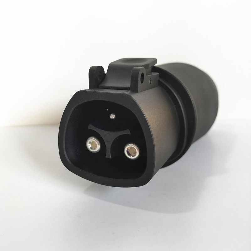 Adaptateur de chargeur Tesla à Type2 60A max Connecteur 14kw Ev Plug Chargement rapide