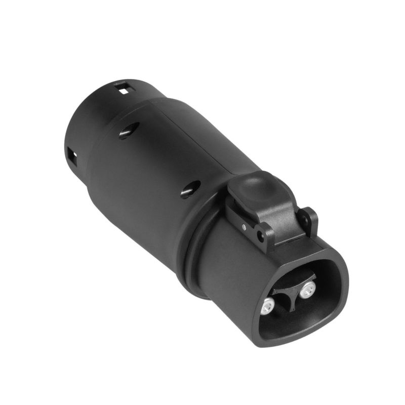 Adaptateur de chargeur Tesla à Type2 60A max Connecteur 14kw Ev Plug Chargement rapide