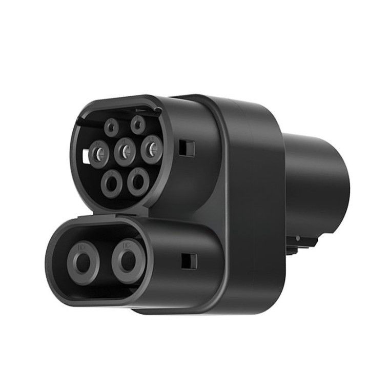 Tesla à Ccs 2 Adaptateur 200A Véhicule électrique Dc Ev Chargeur de voiture Adaptateur de connecteur