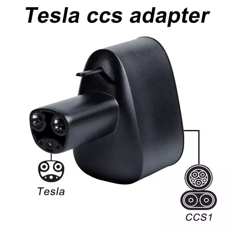 Connecteur CC CCS1 à la charge rapide de Tesla EV 250KW Pour l'adaptateur de charge Tesla