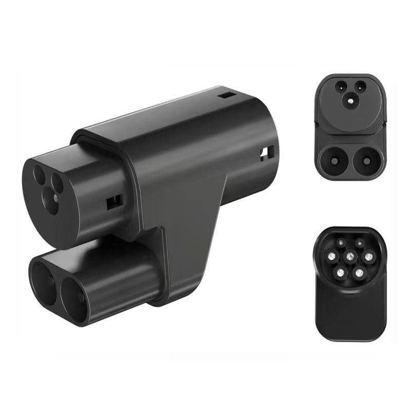 Ev Adaptateur Chargeur Adaptateur Chargeur de véhicule électrique TPC CCS2 TO Type2 Pour Tesla Modèle 3/s/x/y