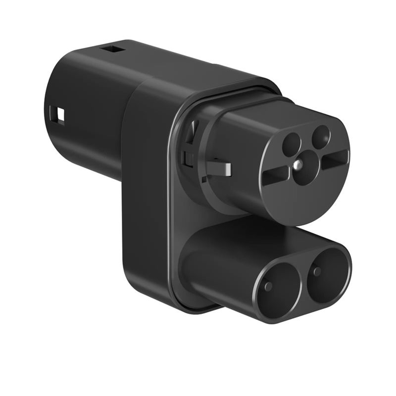 Ev Adaptateur Chargeur Adaptateur Chargeur de véhicule électrique TPC CCS2 TO Type2 Pour Tesla Modèle 3/s/x/y