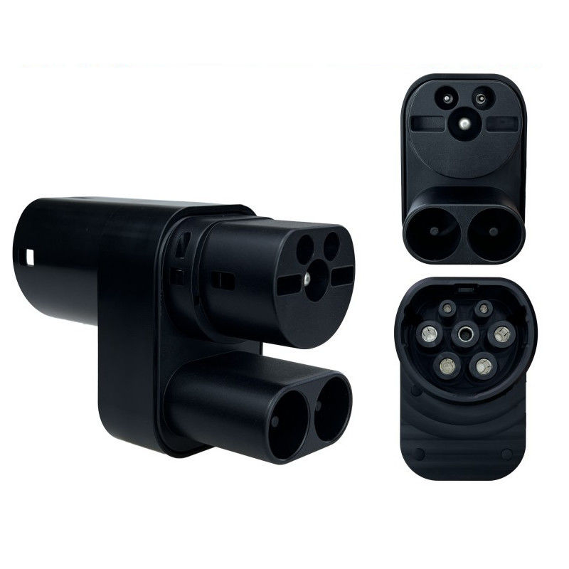 Ev Adaptateur Chargeur Adaptateur Chargeur de véhicule électrique TPC CCS2 TO Type2 Pour Tesla Modèle 3/s/x/y