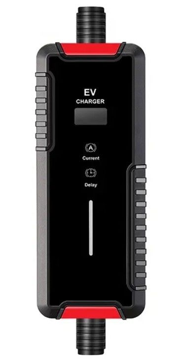 Chargeur électrique rapide de haute qualité de type 2 8-32a chargeur électrique portable avec écran réglable