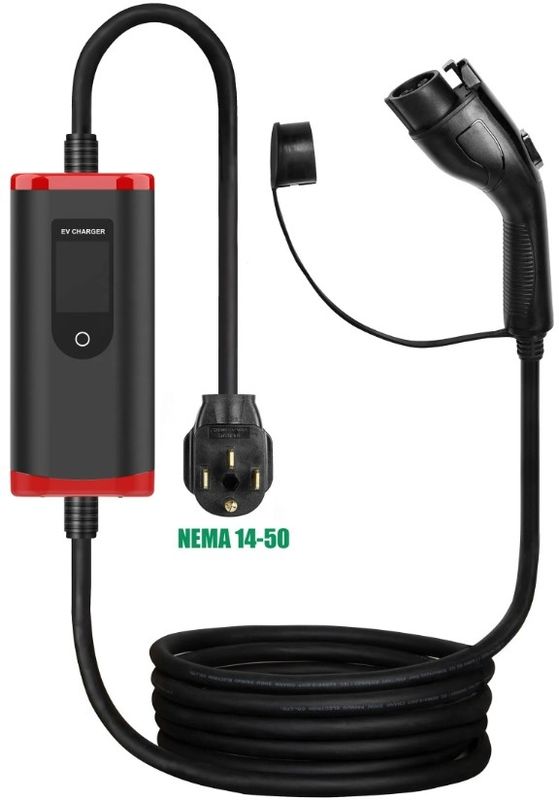 Fabrique 8a-32a Chargeur de voiture électrique rapide portable