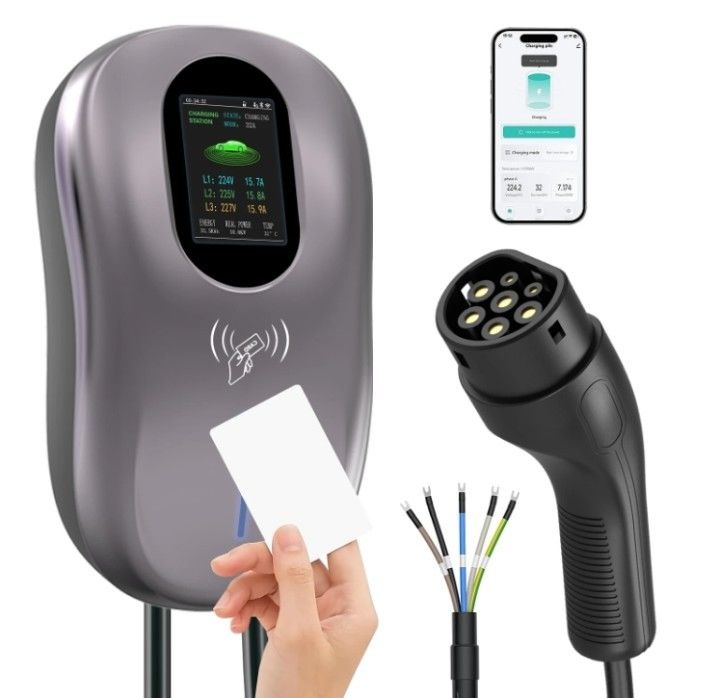 station de recharge électrique en gros Chargeur automobile 11kw OEM Ev extérieur IEC 62196 TYPE2 boîte murale extérieure